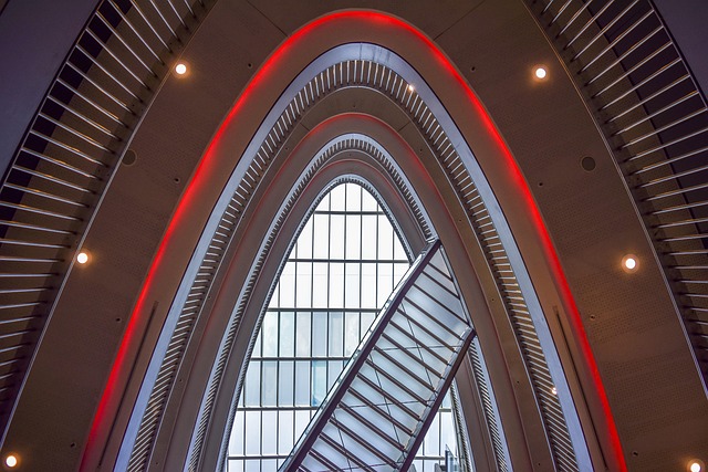 skleněné zábradlí